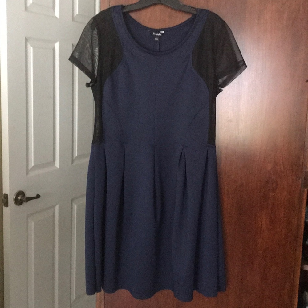 Simply Be Navy Blue dress